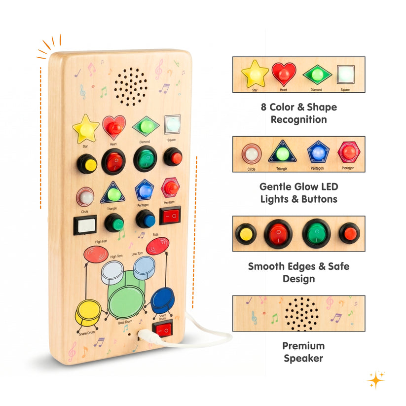 Beat Maker Montessori Busy Board V9